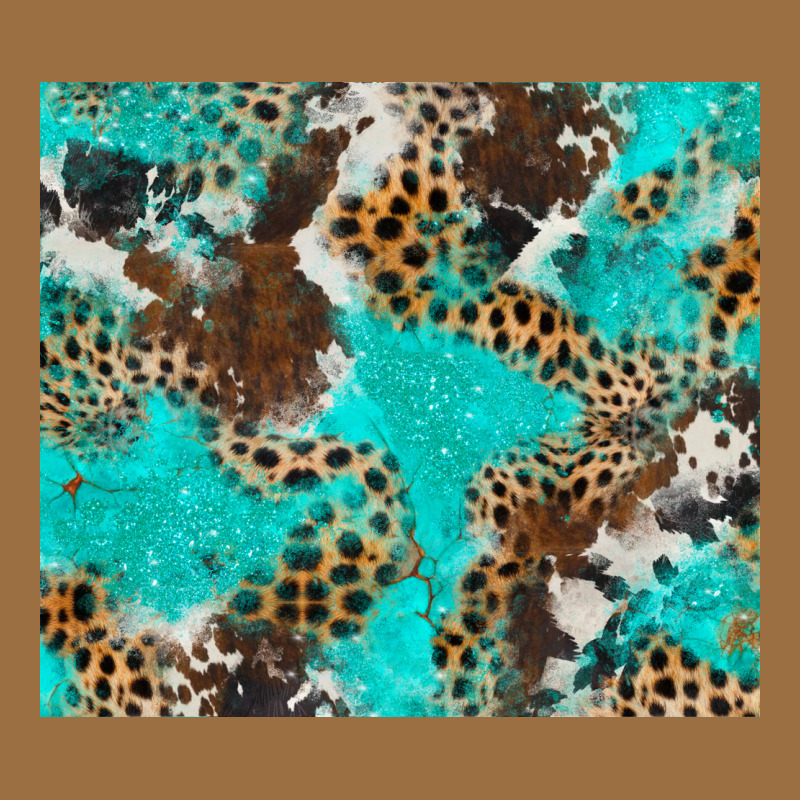 Cheetah Cowhide Tumbler Vintage Tee by BarkalooDesign | Teevron
