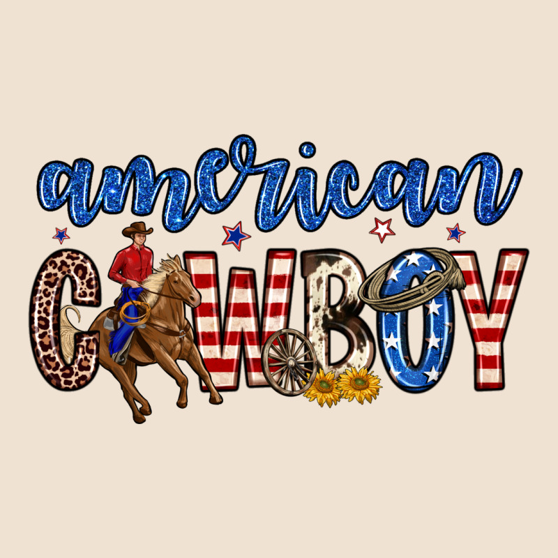 American Cowboy Urban Heavy Tee by Zillion Design Studio | Teevron