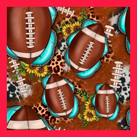 Football Leopard Gemstone Sunflower Seamless Pattern Zipper Hoodie | Teevron