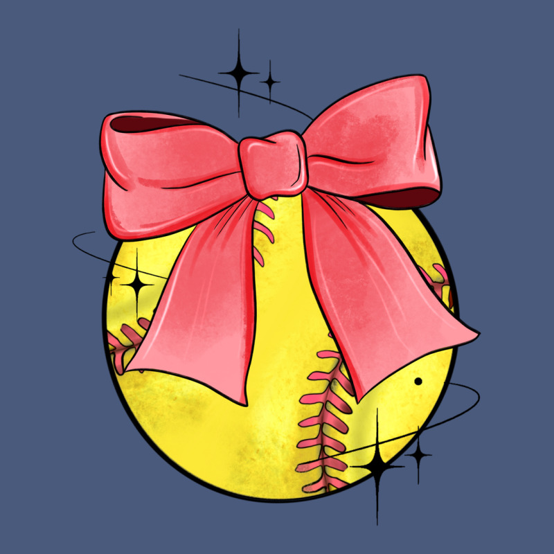 Coquette Softball Bow Vintage Hoodie by JahusDesignShop | Teevron
