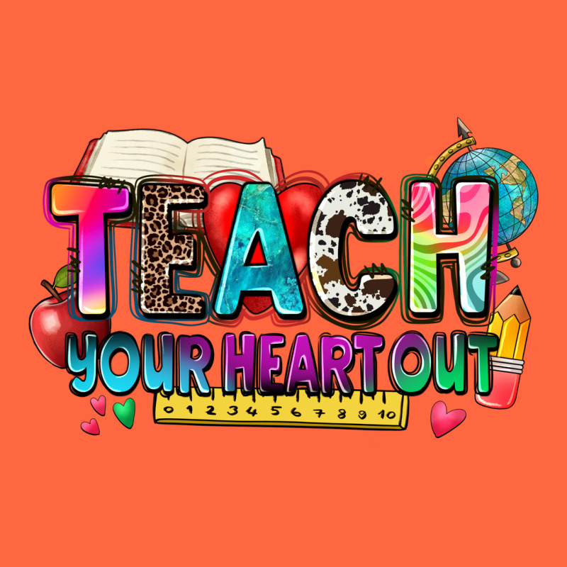 Teach Your Heart Out Premium Hoodie by NancyCooperArtShop | Teevron