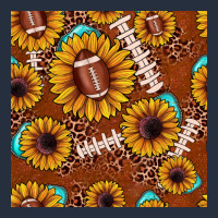 Football Leopard Sunflower Seamless Pattern Zipper Hoodie | Teevron