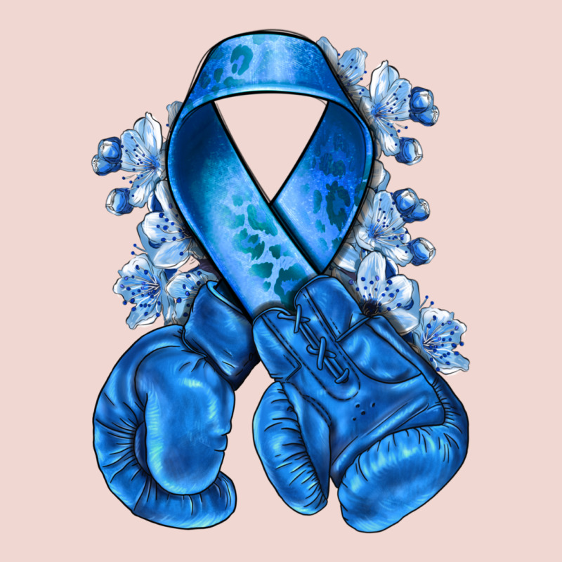 Blueribbon With Boxing Gloves Premium Sweatshirt by NancyCooperArtShop | Teevron