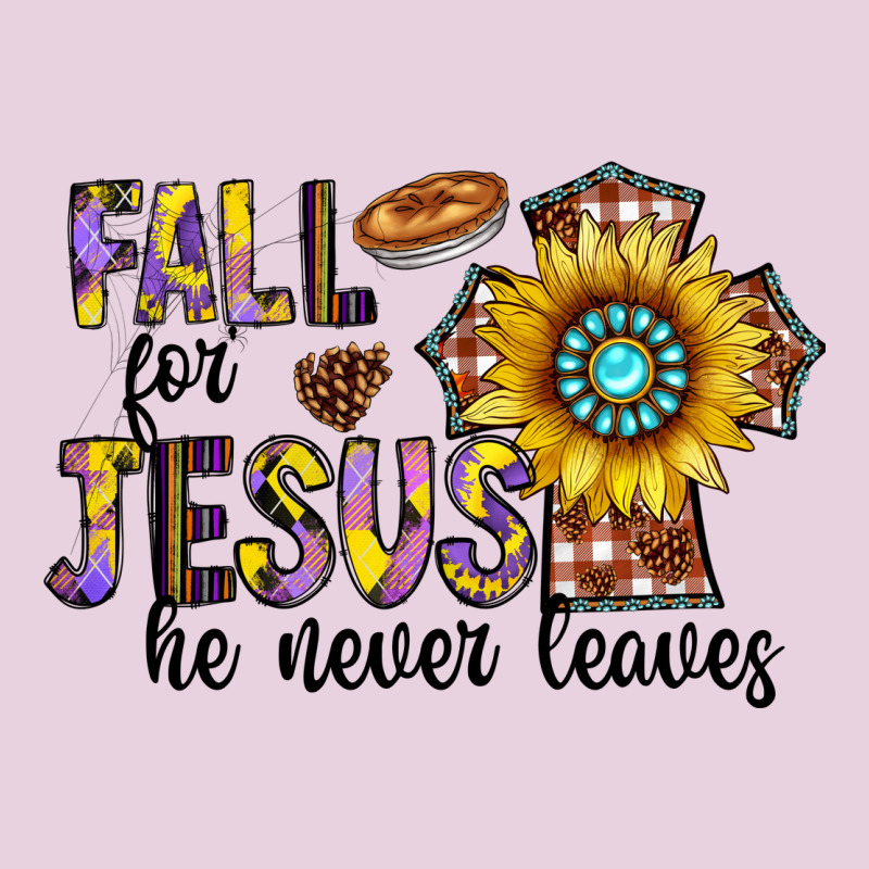 Fall For Jesus He Never Leaves Classic Tee by CowhideDigitalArt | Teevron