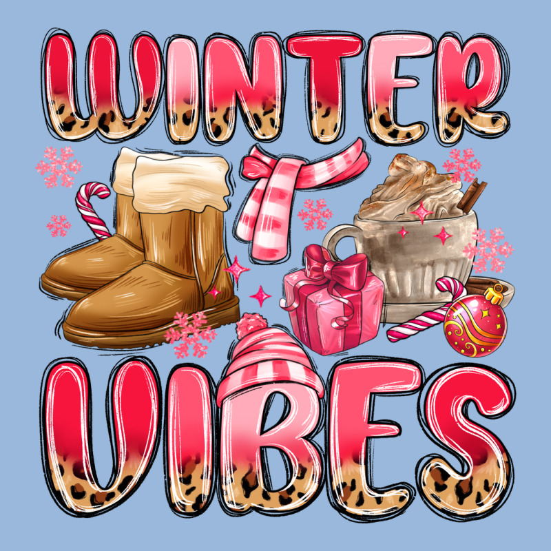 Pink Winter Vibes Premium Hoodie by MaliasSmallBusiness | Teevron
