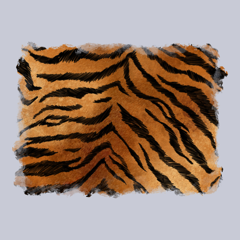 Handdrawn Tiger Pattern Background Heavyweight Hoodie by BarkalooDesign | Teevron