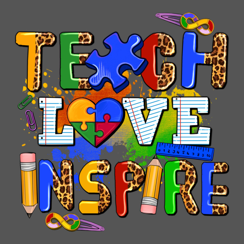 Teach Love Inspire Zipper Hoodie by AdoDesignShop | Teevron