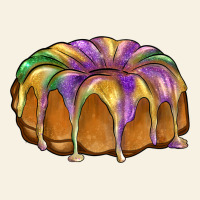 King Cake Vintage Tee | Teevron