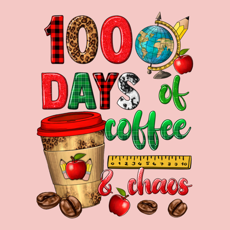 100 Days Of Coffee And Chaos Urban Heavy Tee by texasbilliewilder | Teevron