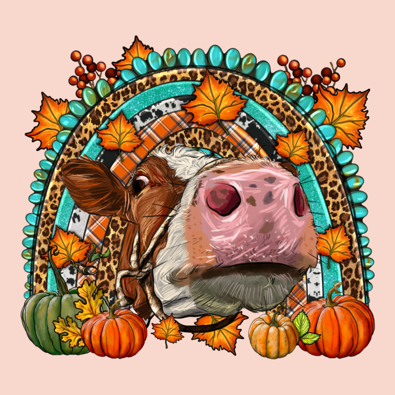 Fall Cow Rainbow Urban Hoodie by LillyAllenDesigns | Teevron
