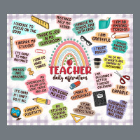 Teacher Daily Affirmations Heavyweight Sweatshirt | Teevron
