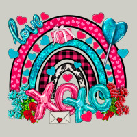 Xo Xo Rainbow Valentine Heavyweight Hoodie | Teevron