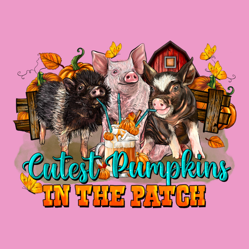 Fall Cutest Pumpkin In The Patch Pig Urban Hoodie by LillyAllenDesigns | Teevron