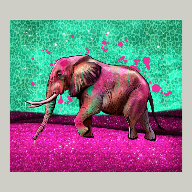 Colorful Elephant Heavyweight Hoodie by LillyAllenDesigns | Teevron