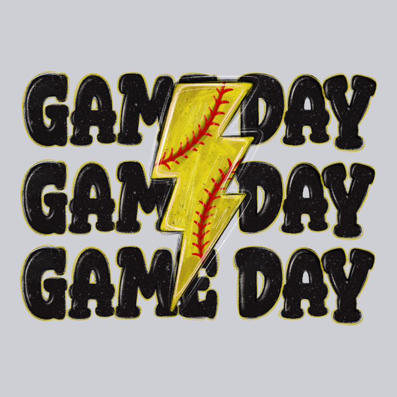 Game Day Game Day Game Day Softball Heavyweight Sweatshirt by MaliasSmallBusiness | Teevron