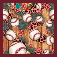 Baseball Leopard Seamless Pattern Zipper Hoodie | Teevron