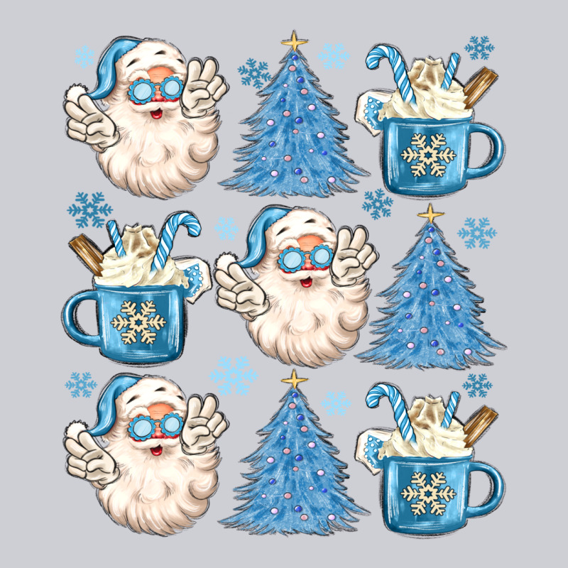 Santa Claus Doodles Christmas Heavyweight Sweatshirt by MaliasSmallBusiness | Teevron