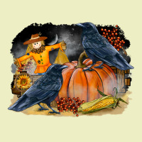 Fall Background With Crow Urban Hoodie | Teevron