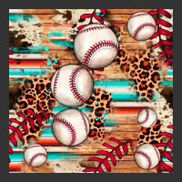baseball leopard cowhide turquoise seamless pattern | Teevron
