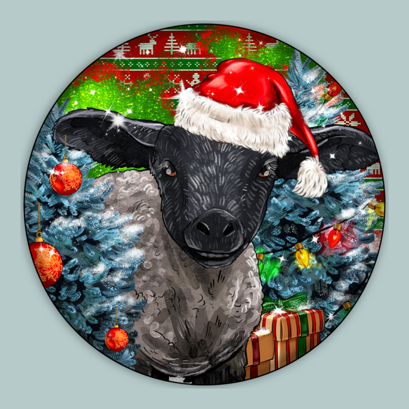 Christmas Suffolk Baby Sheep Ornament Heavy Core Tee by LillyAllenDesigns | Teevron
