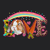 Easter Bunny Love With Rainbow Vintage Tee | Teevron