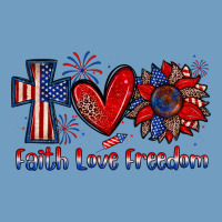Faith Love Freedom Urban Heavy Tee | Teevron