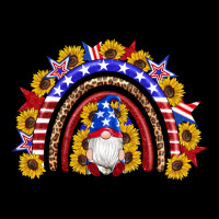 American Flag Gnomes Sunflowers Rainbow Premium Tee | Teevron