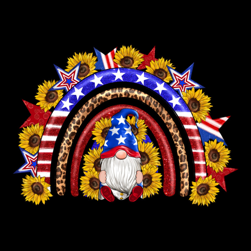 American Flag Gnomes Sunflowers Rainbow Premium Tee by Artiststas | Teevron