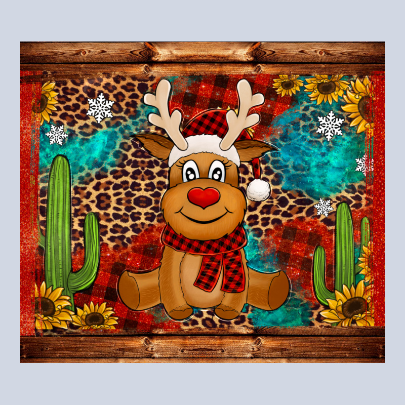Western Christmas Reindeer Premium Sweatshirt by Jasminsmagicworld | Teevron