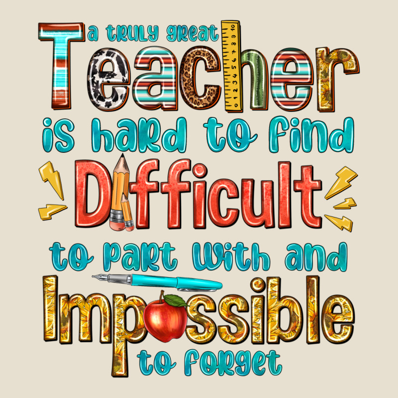 A Truly Great Teacher Urban Heavy Tee by texasbilliewilder | Teevron