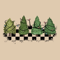 Christmas Checkered Trees Heavyweight Sweatshirt | Teevron