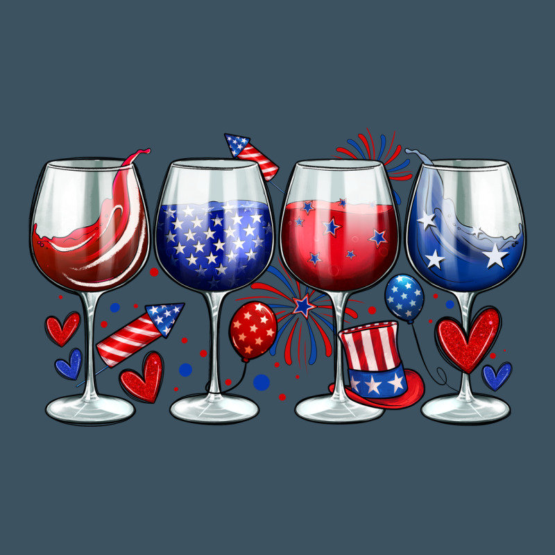 American Wine Glasses Urban Heavy Tee by Zillion Design Studio | Teevron