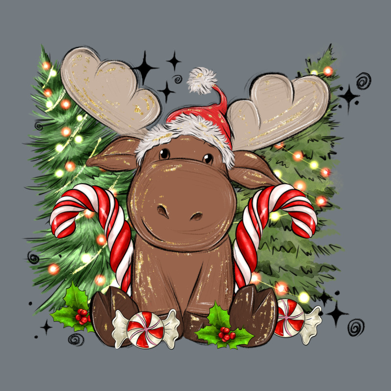 Christmas Reindeer Heavyweight Sweatshirt by MaliasSmallBusiness | Teevron