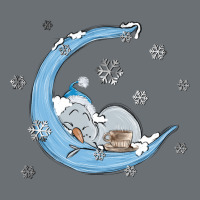 Snowman And Moon Premium Hoodie | Teevron