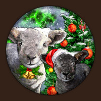 Christmas Southdown Baby Sheeps Heavy Core Tee | Teevron