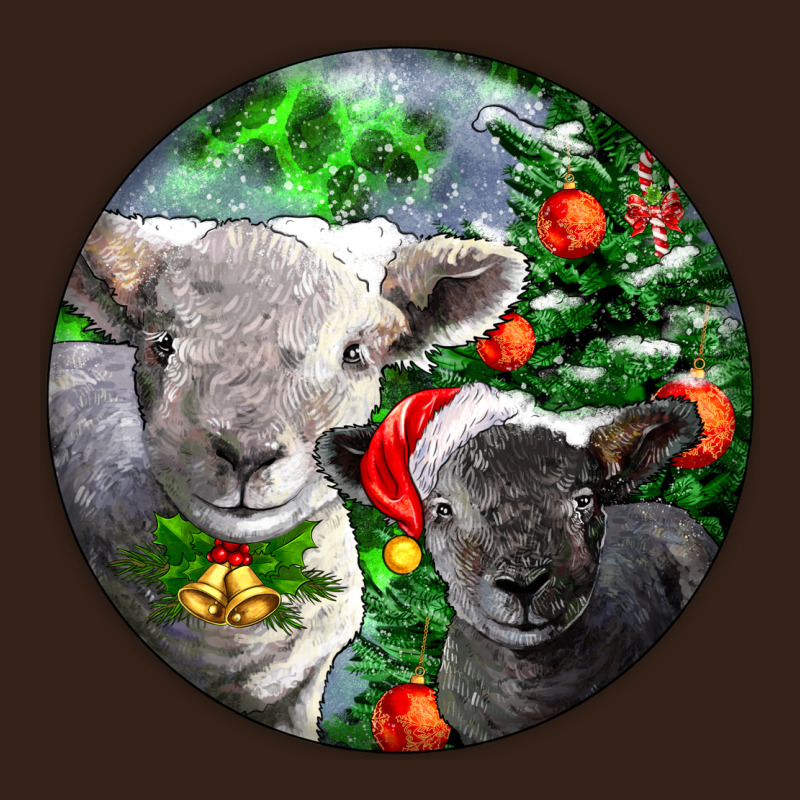 Christmas Southdown Baby Sheeps Heavy Core Tee by LillyAllenDesigns | Teevron