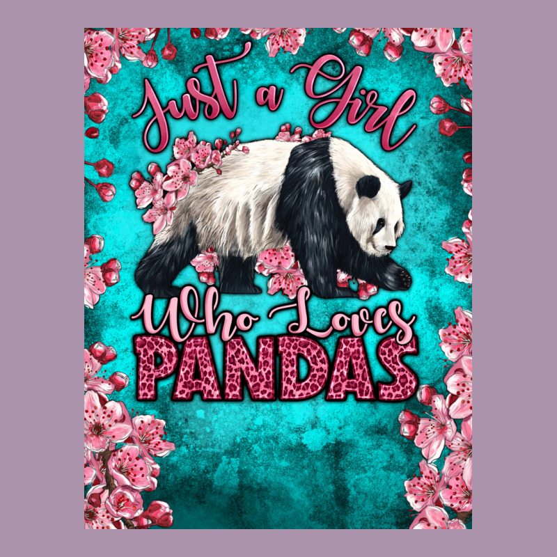 Just A Girl Who Loves Pandas Heavyweight Hoodie by LillyAllenDesigns | Teevron