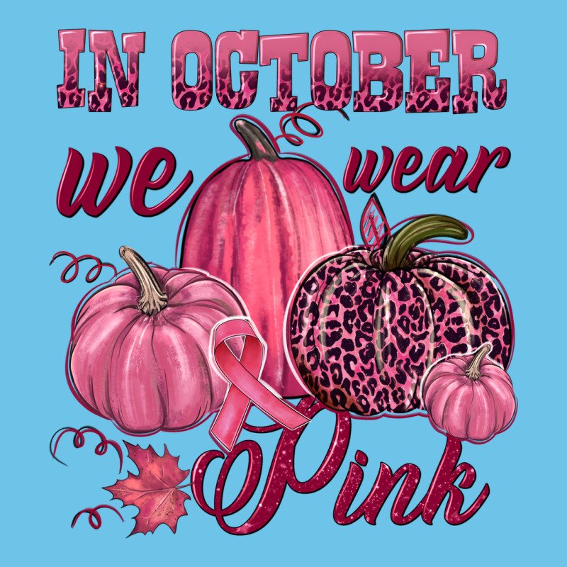 In October We Wear Pink Premium Sweatshirt by NancyCooperArtShop | Teevron