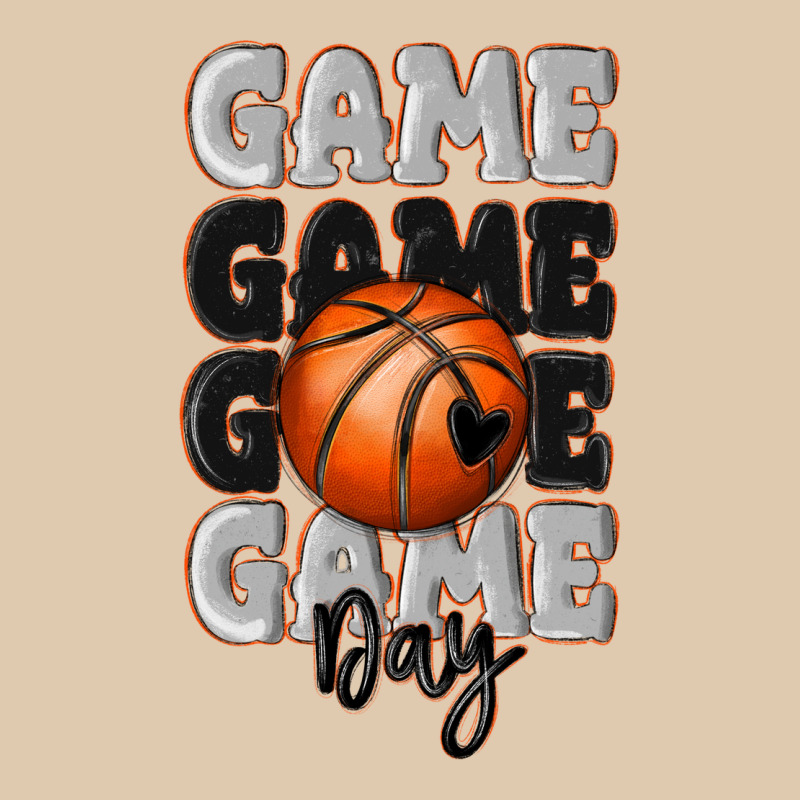 Game Day Basketball Bal Heavyweight Sweatshirt by MaliasSmallBusiness | Teevron