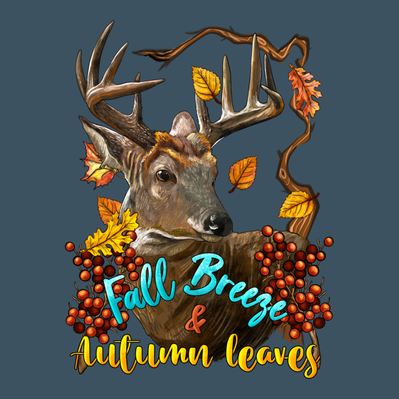Fall Breeze And Autumn Leaves Deer Urban Hoodie by LillyAllenDesigns | Teevron