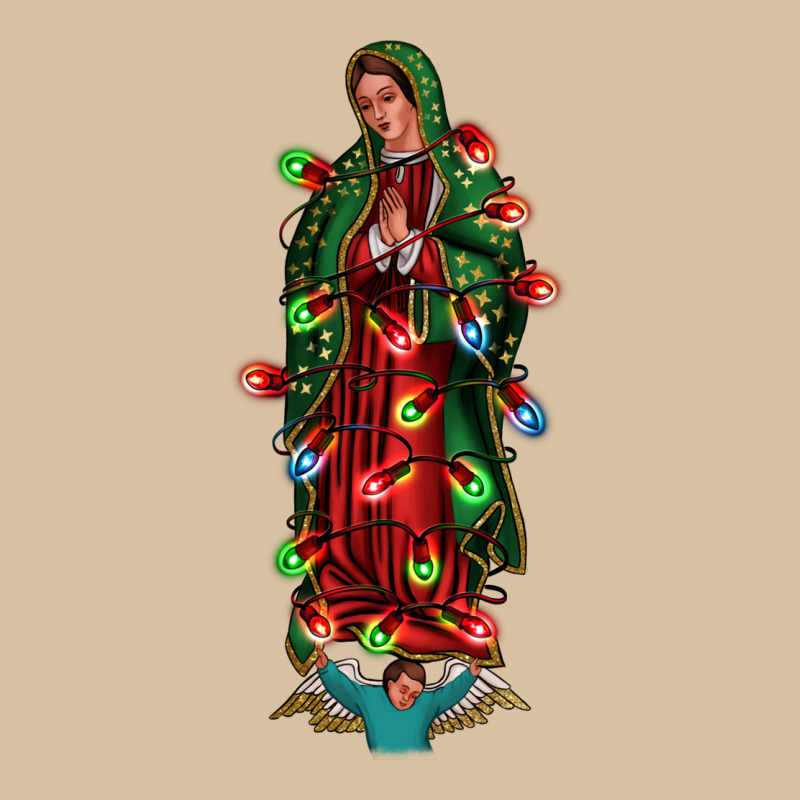 Our Lady Of Guadalupe Christmas Heavyweight Hoodie by Jasminsmagicworld | Teevron