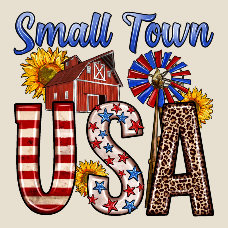 Small Town Usa Urban Heavy Tee by Zillion Design Studio | Teevron