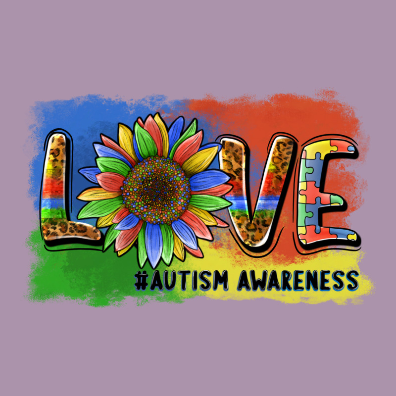 Sunflower Love Autism Awareness Heavyweight Hoodie by BarkalooDesign | Teevron