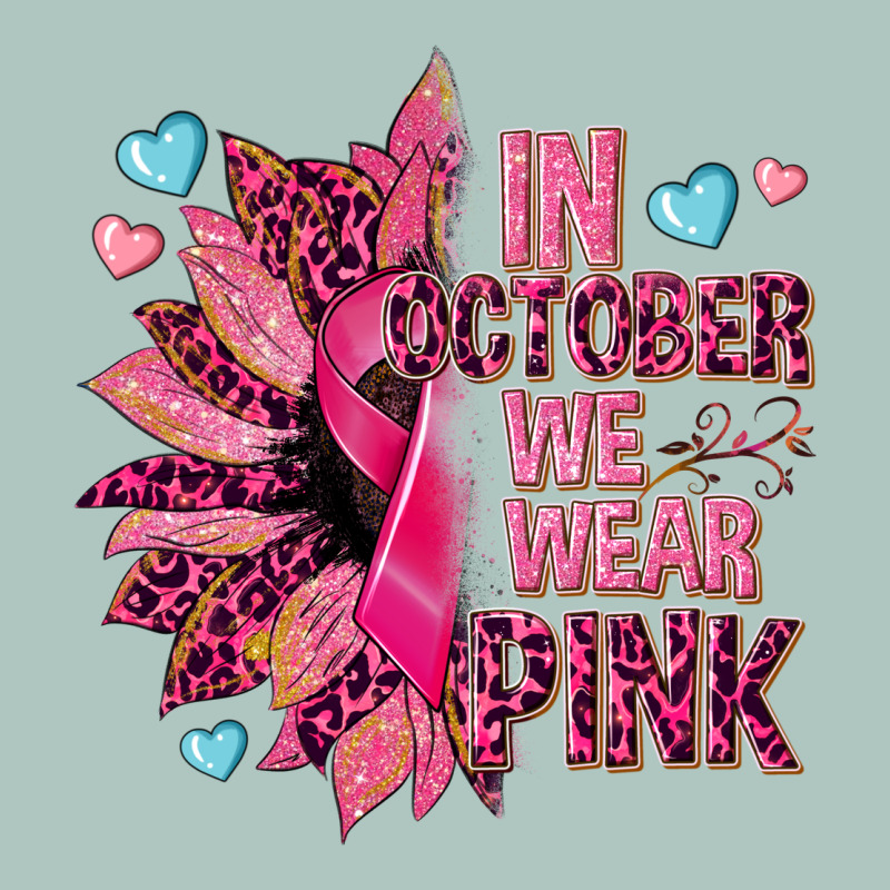 In October We Wear Pink Premium Sweatshirt by NancyCooperArtShop | Teevron