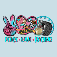 Peace Love Racing Ladies Tee | Teevron