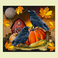 Fall Crow Urban Hoodie | Teevron