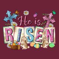 He Is Risen Easter With Flowers Long Sleeve Tee | Teevron