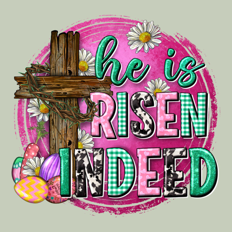 He Is Risen Indeed Easter Long Sleeve Tee by Neo Western | Teevron