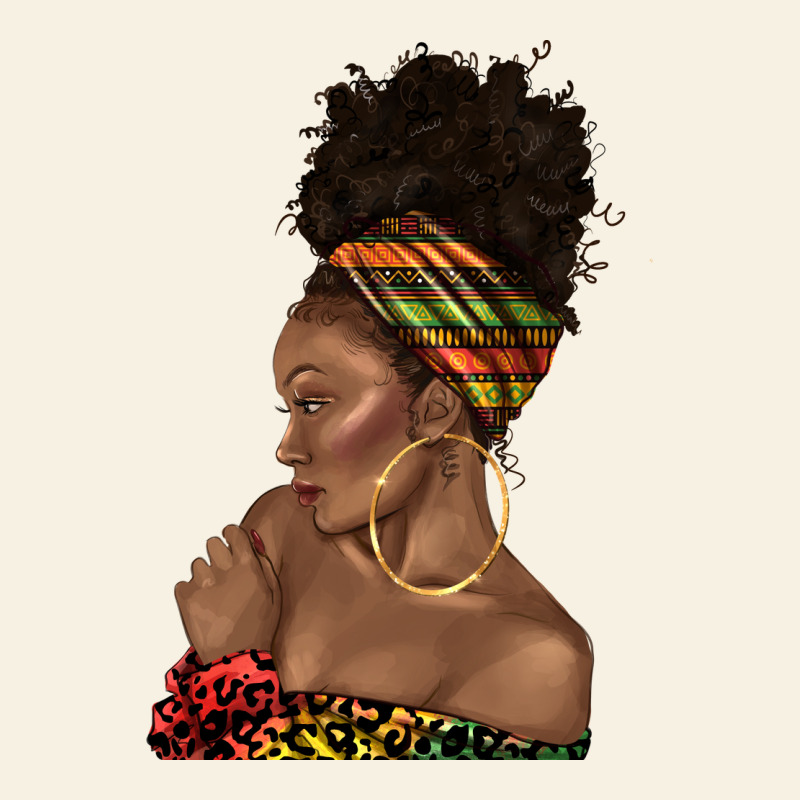 Afro Black Woman Profile Juneteenth Vintage Tee by texasbilliewilder | Teevron