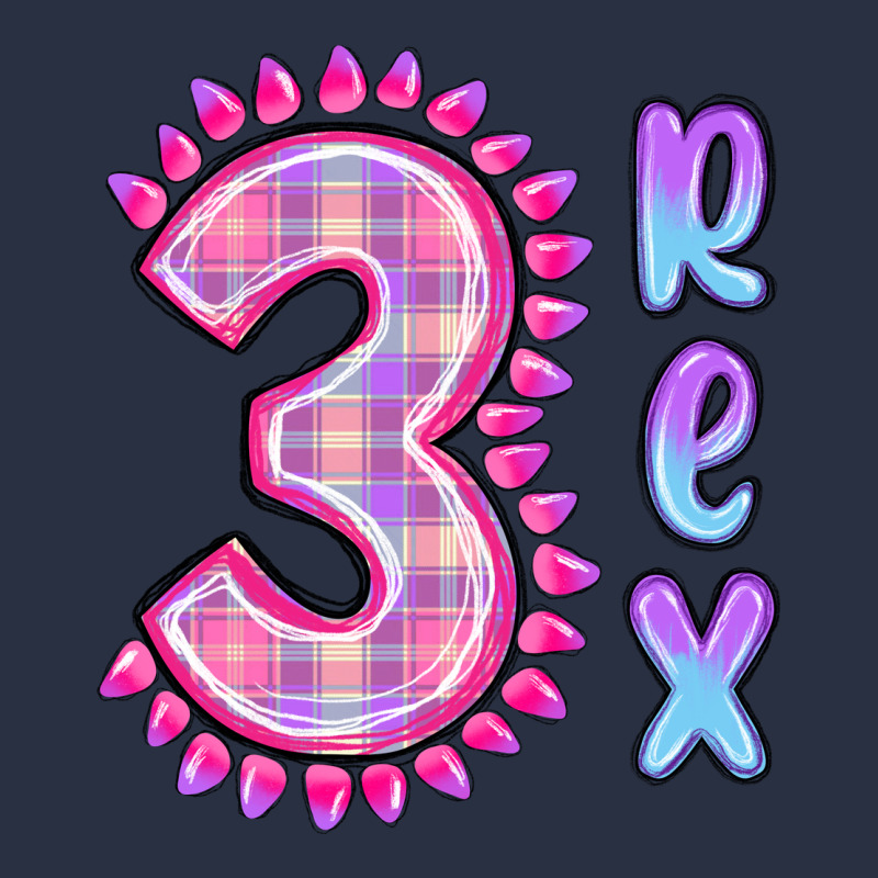 3 Rex Pink Dinosaur Heavyweight Sweatshirt by MaliasSmallBusiness | Teevron
